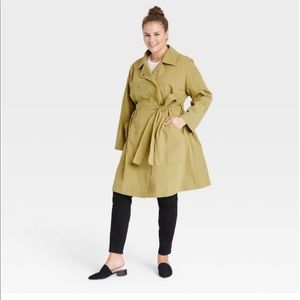Ava & Viv Women's Plus Size Fashion Rain Coat